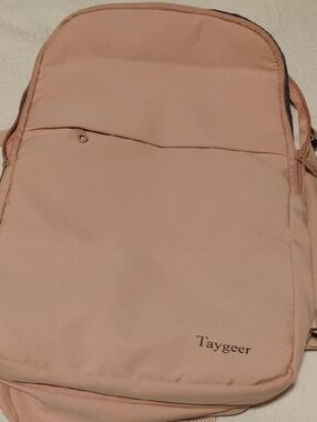 Taygeer Blush Pink Backpack